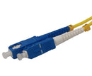 uxcell Fiber Cable,1.5 Meters 5Ft SC/UPC 9/125 Single-Mode 12 Core Fiber  Optic Cable Jumper Optical Patch Cord