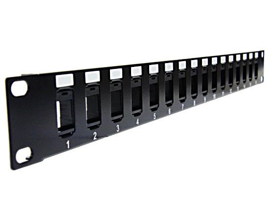 1U High-Density Blank Patch Panel - 24 Port at Cables N More