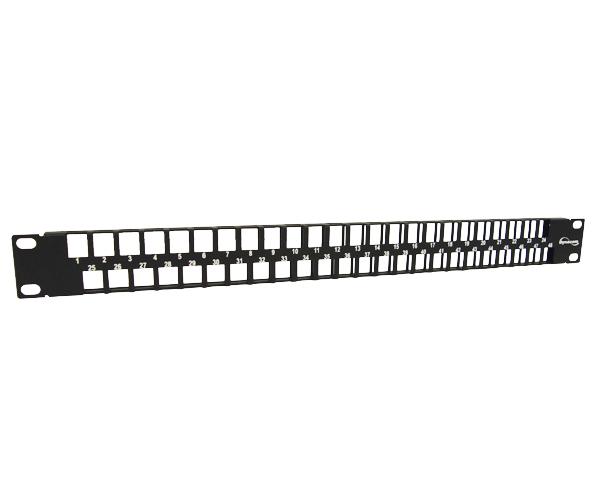 1U High-Density Blank Patch Panel - 24 Port at Cables N More